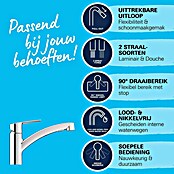 Grohe QuickFix Keukenkraan Start (Chroom, Uitbreidbaar, Glanzend) | BAUHAUS