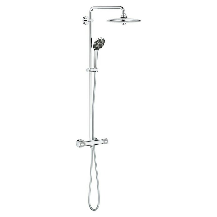 Grohe Vitalio Joy Douchesysteem 260 (Gatafstand: 100,5 cm, Aantal straalsoorten: 3 st., Chroom) | BAUHAUS