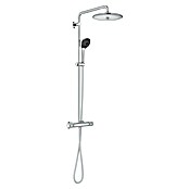 Grohe Vitalio Joy Duschsystem 260 (Mit Thermostatarmatur, Lochabstand: 100,5 cm, Anzahl Strahlarten: 3 Stk., Chrom) | BAUHAUS
