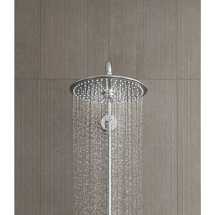 Grohe Vitalio Joy Duschsystem 260 (Mit Thermostatarmatur, Lochabstand: 100,5 cm, Anzahl Strahlarten: 3 Stk., Chrom) | BAUHAUS