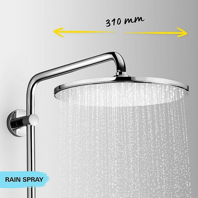Grohe Vitalio Joy Douchesysteem System 310 (Chroom) | BAUHAUS