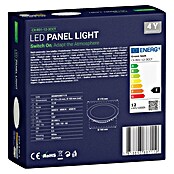 Green Tech LED panel okrugli  (12 W, Ø x V: 17 x 2,5 cm, Bijela) | BAUHAUS