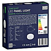 Green Tech LED panel  (18 W, Ø x V: 21 x 4 cm, Bijela) | BAUHAUS