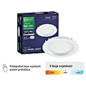 Green Tech LED panel okrugli  (3 W, Ø x V: 8,2 x 2,5 cm, Bijela) | BAUHAUS