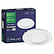 Green Tech LED panel okrugli  (3 W, Ø x V: 8,2 x 2,5 cm, Bijela) | BAUHAUS