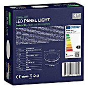 Green Tech LED panel okrugli  (6 W, Ø x V: 11,6 x 2,5 cm, Bijela) | BAUHAUS