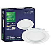 Green Tech LED panel okrugli  (6 W, Ø x V: 11,6 x 2,5 cm, Bijela) | BAUHAUS