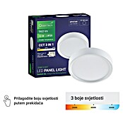 Green Tech LED panel  (12 W, Ø x V: 16 x 4 cm, Bijela) | BAUHAUS
