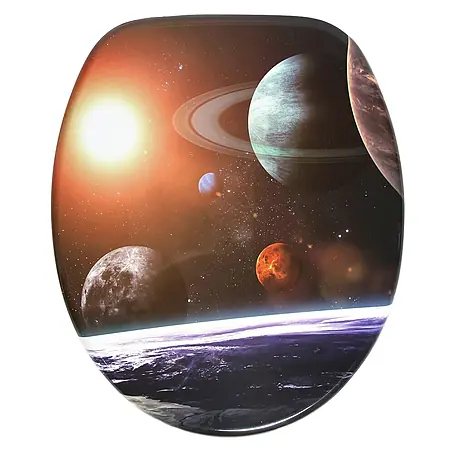 SANILO  WC-Sitz Planeten mit Absenkautomatik