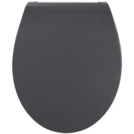 SANILO  WC-Sitz Flat Grau mit Absenkautomatik