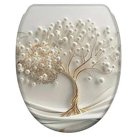 SANILO  WC-Sitz Tree of Life mit Schnellverschluss