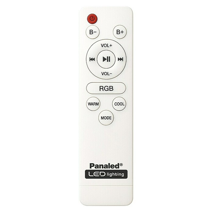 Panaled Plafón LED redondo Spectra (55 W, Ø x Al: 48 x 7 cm, Blanco, RGBW) | BAUHAUS