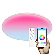 Panaled Plafón LED redondo Prisma (55 W, Ø x Al: 47 x 7 cm, Blanco, RGBW) | BAUHAUS
