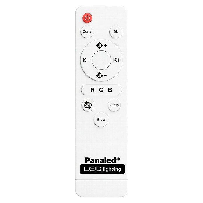 Panaled Plafón LED redondo Prisma (55 W, Ø x Al: 47 x 7 cm, Blanco, RGBW) | BAUHAUS