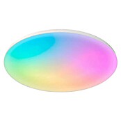 Panaled Plafón LED redondo Prisma (55 W, Ø x Al: 47 x 7 cm, Blanco, RGBW) | BAUHAUS