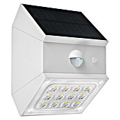 Luceco Aplique solar para exterior Rubix (2,5 W, Blanco neutro, Blanco, Temperatura del color: 3.000 K - 6.000 K, Orientable 180°) | BAUHAUS