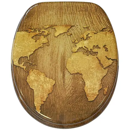 SANILO  WC-Sitz World Map mit Absenkautomatik