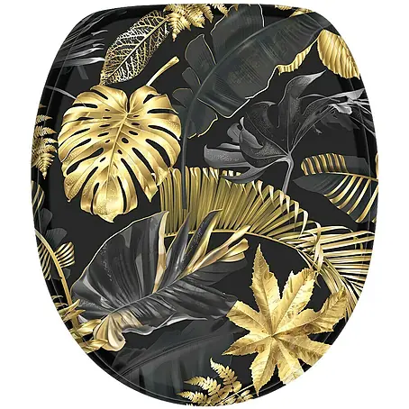 SANILO  WC-Sitz Golden Leaves mit Absenkautomatik