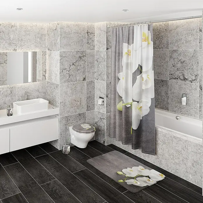 SANILO WC-Sitz Pretty mit Absenkautomatik - MDF, Grau, Mit Absenkautomatik