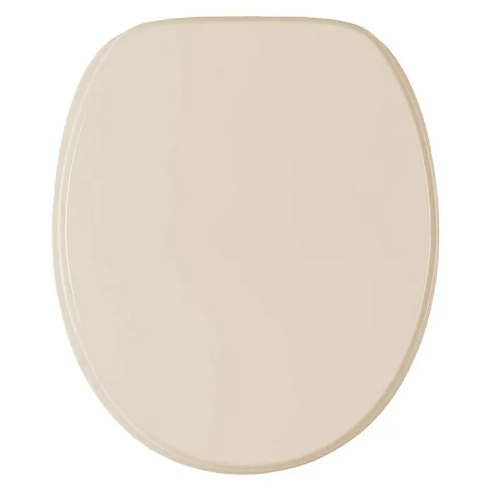 SANILO WC-Sitz Bahamabeige mit Absenkautomatik - MDF, Beige, Mit Absenkautomatik