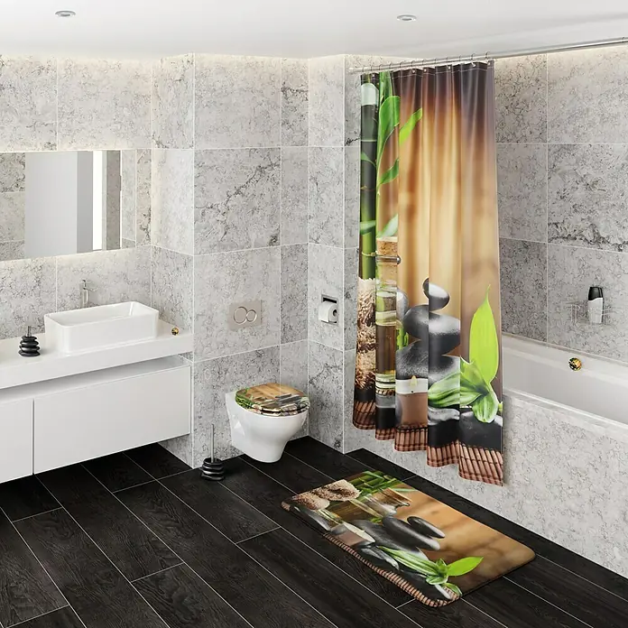 SANILO WC-Sitz Spa mit Absenkautomatik - MDF, Braun, Mit Absenkautomatik