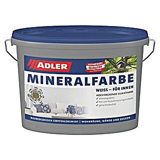 Adler Wandfarbe Eimer (Weiß, 20 kg)