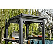Keter Pérgola para barbacoa Grill Gazebo (An x Pr: 247 x 200 cm, Antracita, Plástico) | BAUHAUS