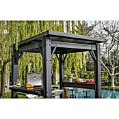 Keter Pérgola para barbacoa Grill Gazebo (An x Pr: 247 x 200 cm, Antracita, Plástico) | BAUHAUS