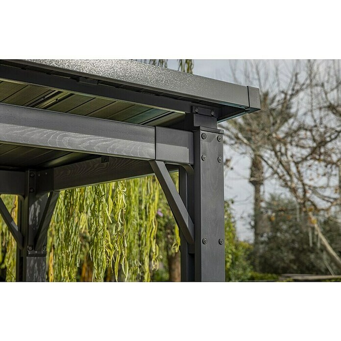 Keter Pérgola para barbacoa Grill Gazebo (An x Pr: 247 x 200 cm, Antracita, Plástico) | BAUHAUS