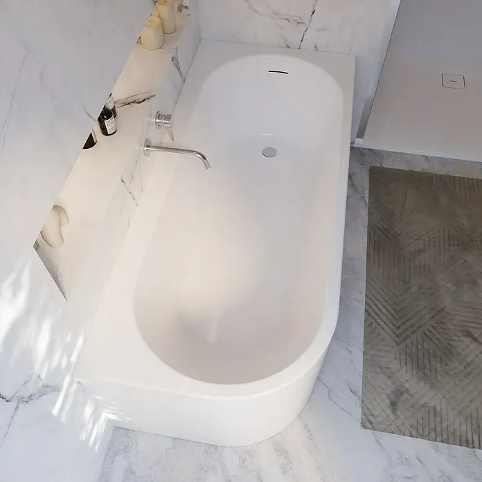 Interpromo Badewanne Rio Canto - Acryl, Weiß