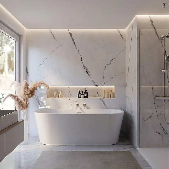 Interpromo Badewanne Rio - Acryl, Weiß