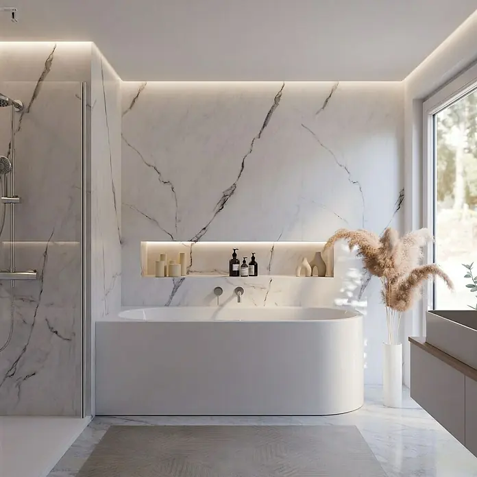 Interpromo Badewanne Rio Canto - Acryl, Weiß