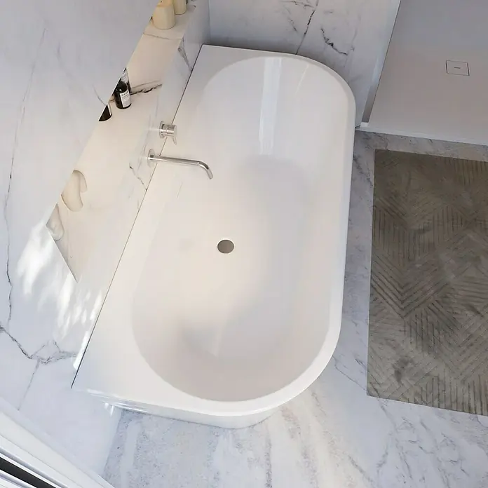 Interpromo Badewanne Rio - Acryl, Weiß
