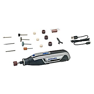 Dremel Akku-Multifunktionswerkzeug 7760-15 Lite (3,6 V, Li-Ionen, 2 Ah, Anzahl Akkus: 1 Akku, Leerlaufdrehzahl: 8.000 U/min - 25.000 U/min)