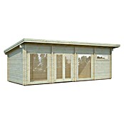 Palmako Caseta de jardín (Madera, 22,8 m², Espesor de pared: 70 mm)