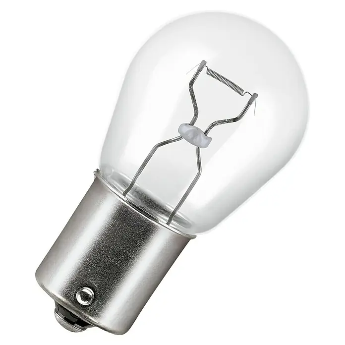 Osram Blink- & Bremslichtlampe - P21W, 2 Stk. - Diagonale Ansicht