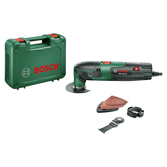 Bosch Multifunktionswerkzeug PMF 220 CE (220 W, Oszillationswinkel: 2,8°, Werkzeugaufnahme: STARLOCK-System)