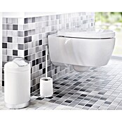 Venus Milano WC-Bürstengarnitur (Weiß, Kunststoff)