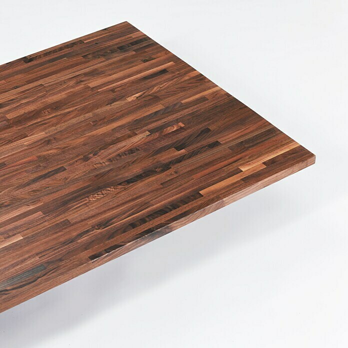 Exclusivholz Massief houten paneel (Walnoot, 260 x 80 x 2,6 cm)