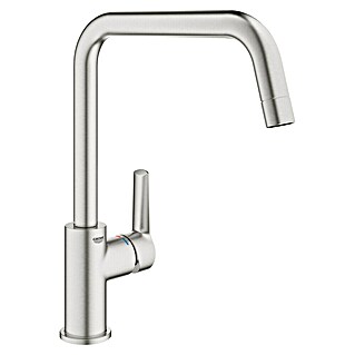 Grohe QuickFix Keukenkraan Start U-uitloop (Supersteel RVS look)