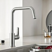 Grohe QuickFix Keukenkraan Start U-uitloop (Supersteel RVS look) | BAUHAUS