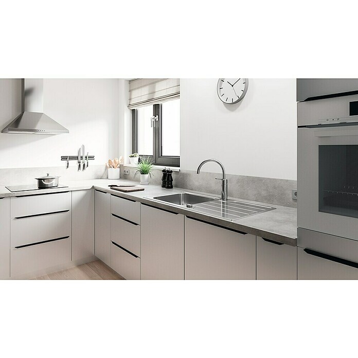 Grohe QuickFix Spültischarmatur Start 2021 (Ausladung Armatur: 183 mm, Chrom, Glänzend) | BAUHAUS