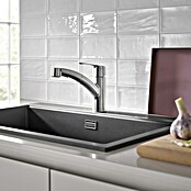 Grohe QuickFix Keukenkraan Start (Supersteel RVS look, Zwenkbereik: 90 °) | BAUHAUS