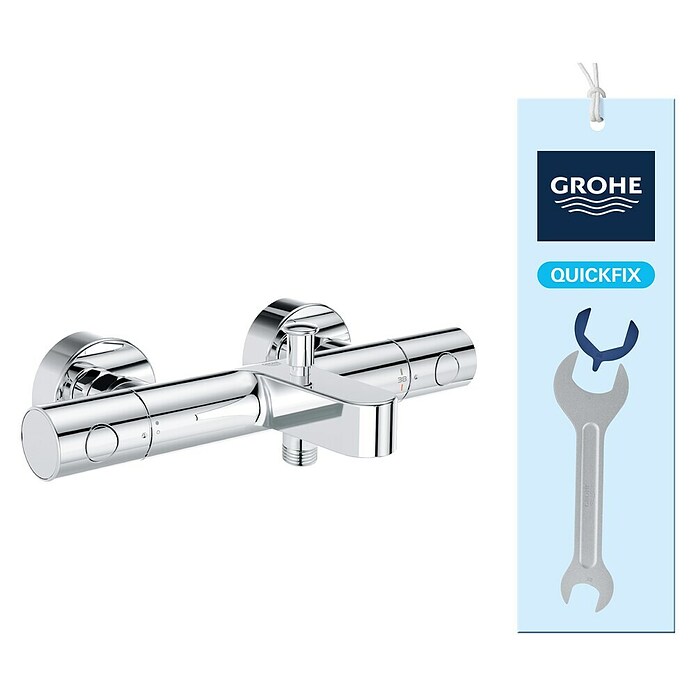 Grohe Precision Get Wannenthermostat Precision Get (Chrom, Glänzend) | BAUHAUS