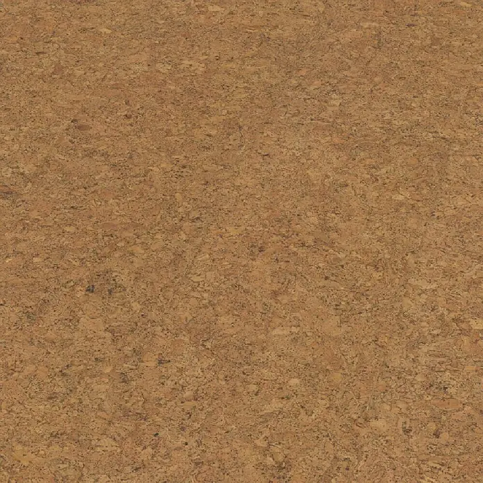 Granorte Korkboden Naturtrend - Klassik, 910 x 300 x 9,5 mm - Hellbraunes Korkmaterial mit körniger Textur.