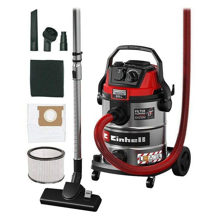 Einhell Sesalnik za mokro in suho sesanje TE-VC 2580 SACL  (1.100 W, 25 l) | 2339 - Nass-/ Trockensauger Marke | BBDM - Reinigungsgeräte | BBD - Elektro WZ/Großmaschinen | BB - ElektroWZ/Großmaschinen | B - Werkz/Masch/Maschzubeh/Auto | BAUHAUS