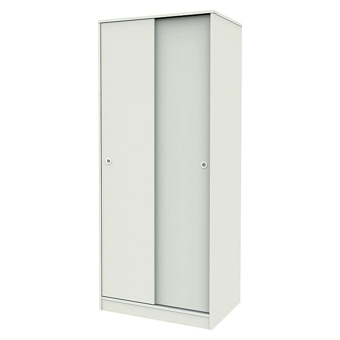 Muebles Pitarch Tibet Armario de puertas correderas (L x An x Al: 50 x 74 x 180 cm, Blanco) | BAUHAUS