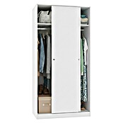 Muebles Pitarch Tibet Armario de puertas correderas (L x An x Al: 50 x 74 x 180 cm, Blanco) | BAUHAUS