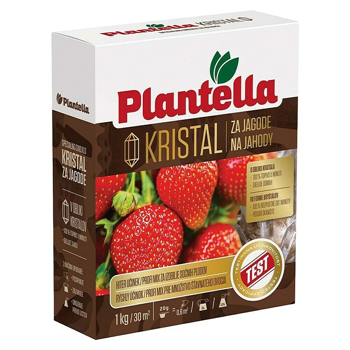 Plantella Gnojilo za jagodičevje Kristal  (1 kg, Maksimalna površina pokrivanja: 30 m²) | 7514 - Gartendünger mineralisch | IAHC - Dünger | IAH - Dünger / Pflanzenschutz | IA - Gartenhartware | I - Stadtgarten | BAUHAUS