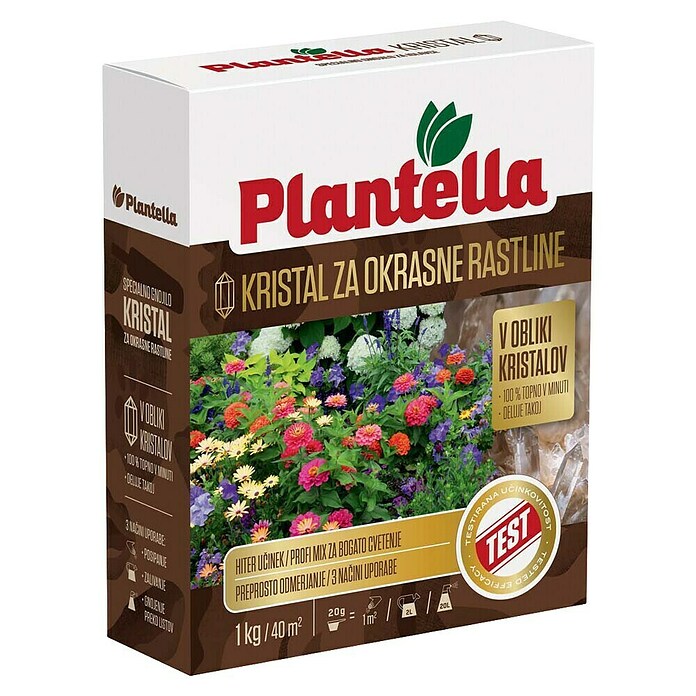 Plantella Gnojilo za balkonsko cvetje in okrasne rastline  (Maksimalna površina pokrivanja: 40 m²) | 7514 - Gartendünger mineralisch | IAHC - Dünger | IAH - Dünger / Pflanzenschutz | IA - Gartenhartware | I - Stadtgarten | BAUHAUS